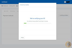 ID is being verified (Image: Bitcoin Investors UK)