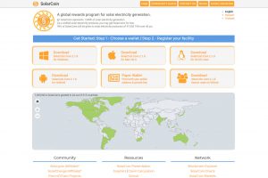 SolarCoin Website (Image: Bitcoin Investors UK)