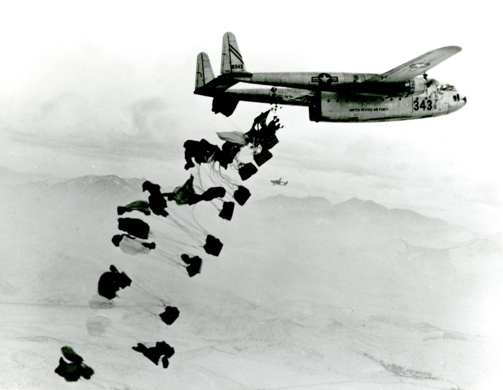 Airdrop (Image: NMUSAF/Wikimedia)