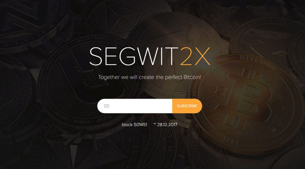 Home Page Segwit2X site (Image: b2x-segwit.io)