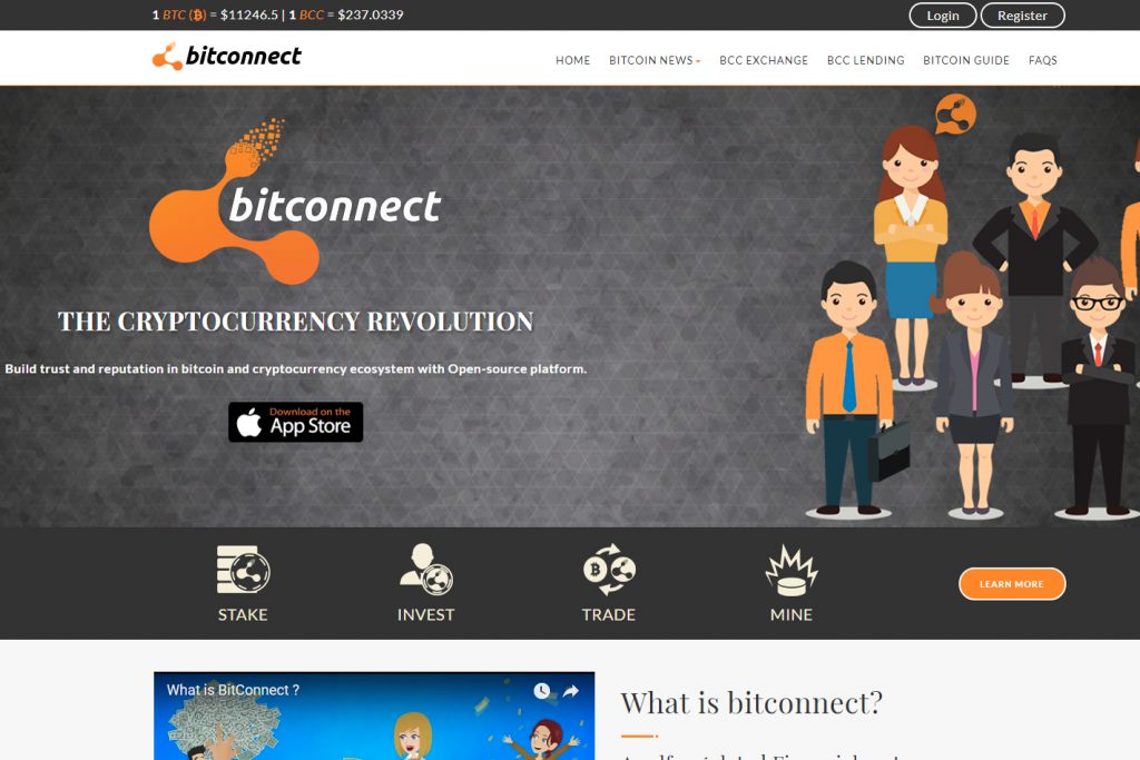 BitConnect Home Page (Image: BIUK)