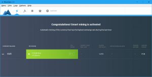 MinerGate's benchmark on a GTX 1050 system (Image: BIUK)